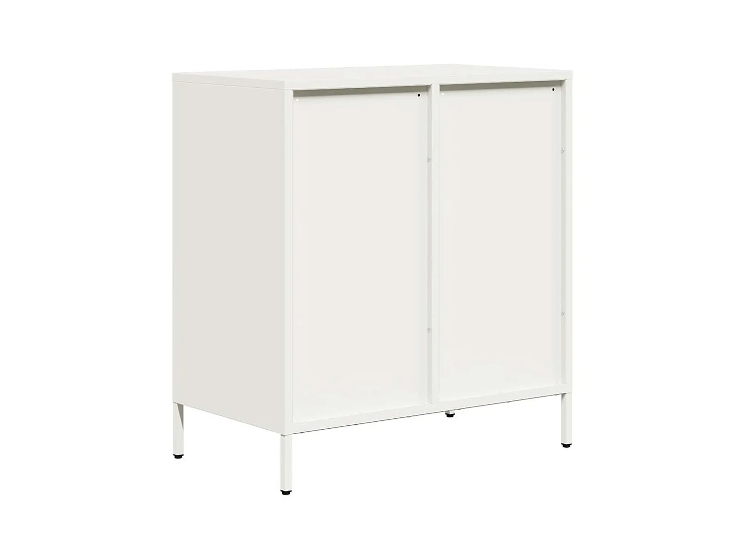 Buffet blanc 68x39x73,5 cm acier laminé à froid