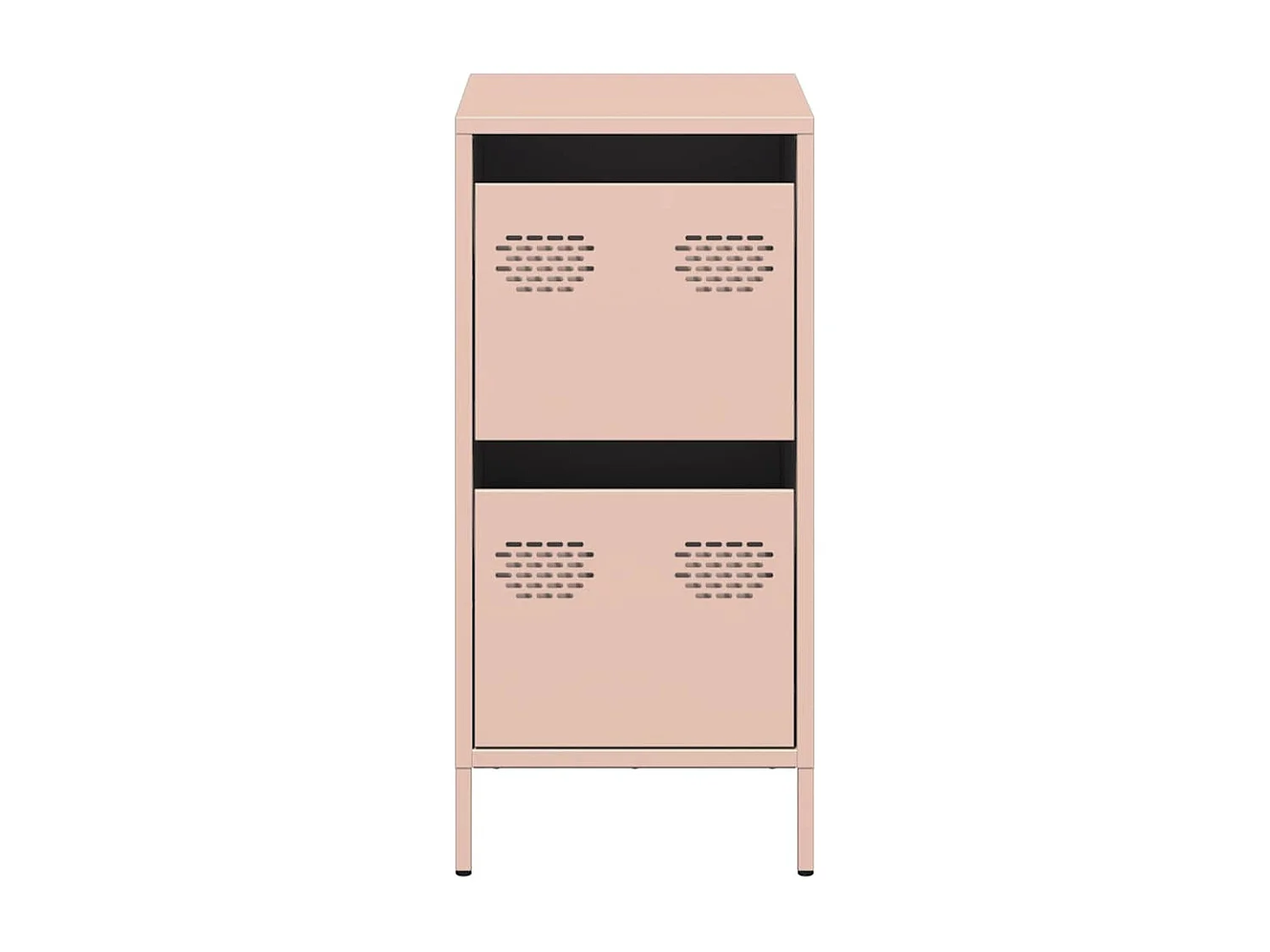 Buffet rose 35x39x73,5 cm acier laminé à froid
