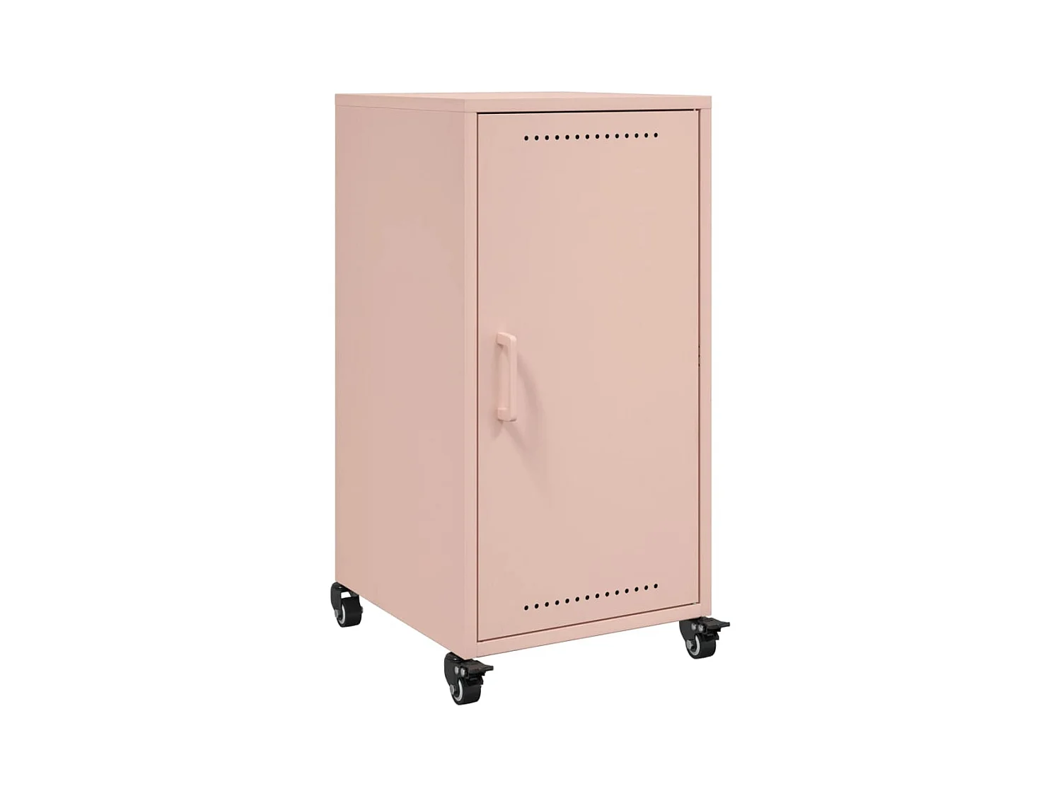 Buffet rose 36x39x72 cm acier