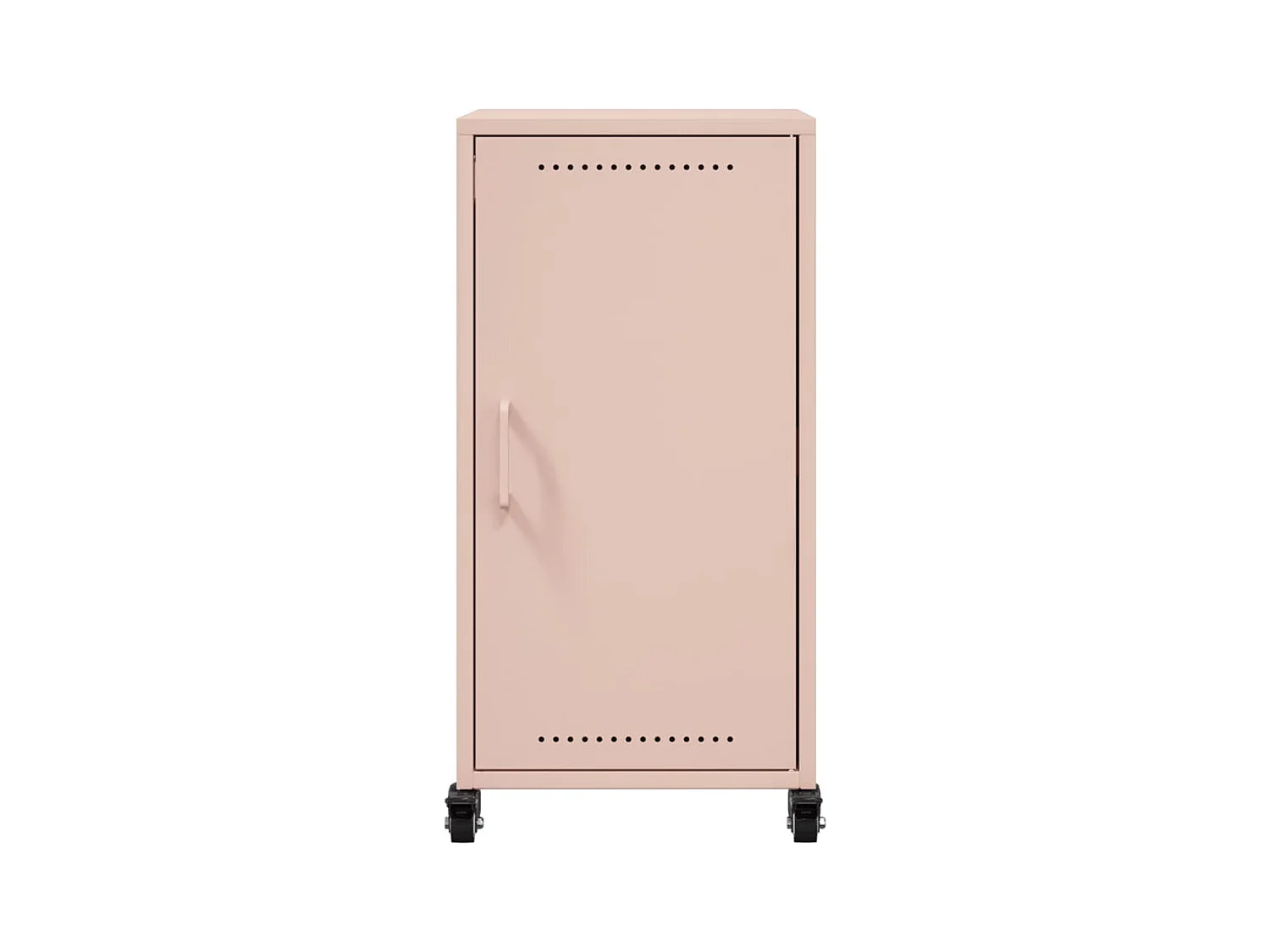 Buffet rose 36x39x72 cm acier
