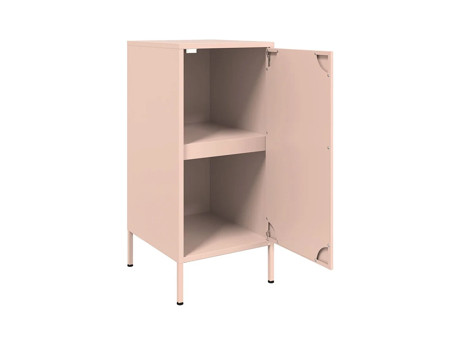 Buffet rose 36x39x79 cm acier