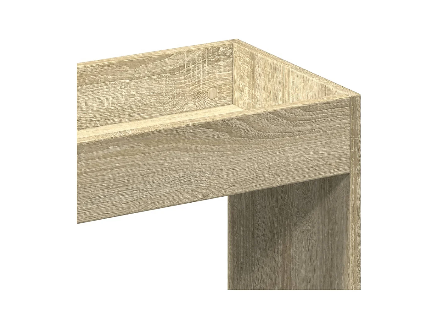 Buffet haut chêne sonoma 63x33x100 cm bois d'ingénierie