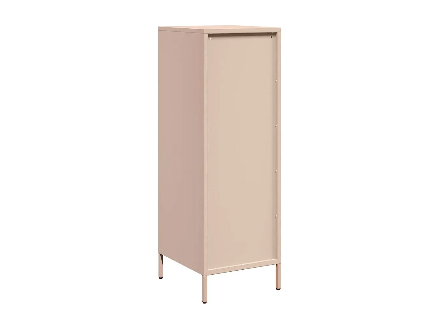 Buffet haut rose 39x35x103,5 cm acier