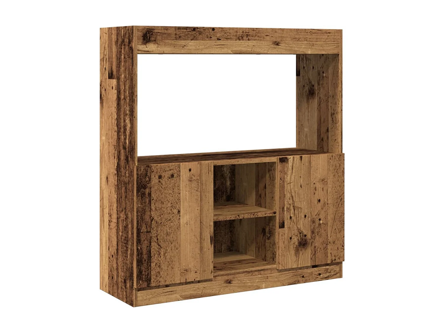 Armário alto 92x33x100 cm derivados de madeira madeira velha