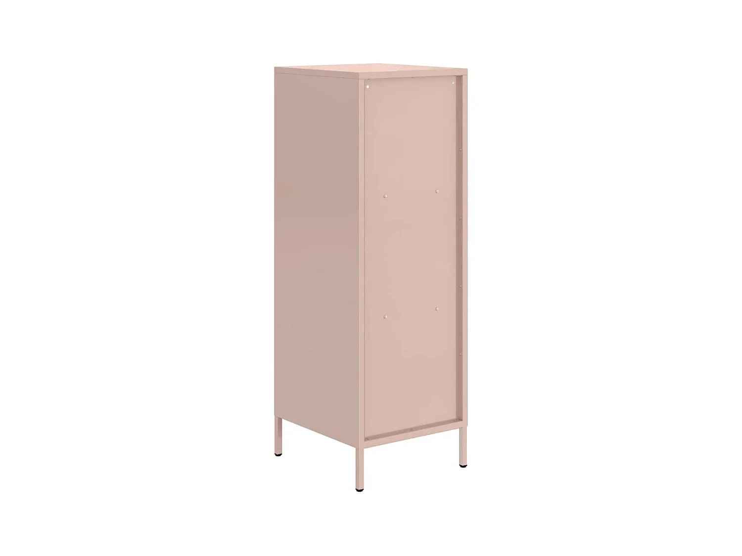 Buffet haut rose 35x39x103,5 cm acier