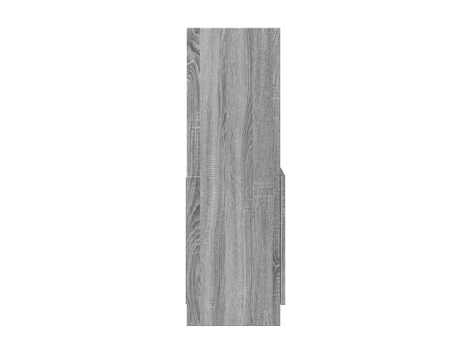 Buffet haut sonoma gris 92x33x100 cm bois d'ingénierie