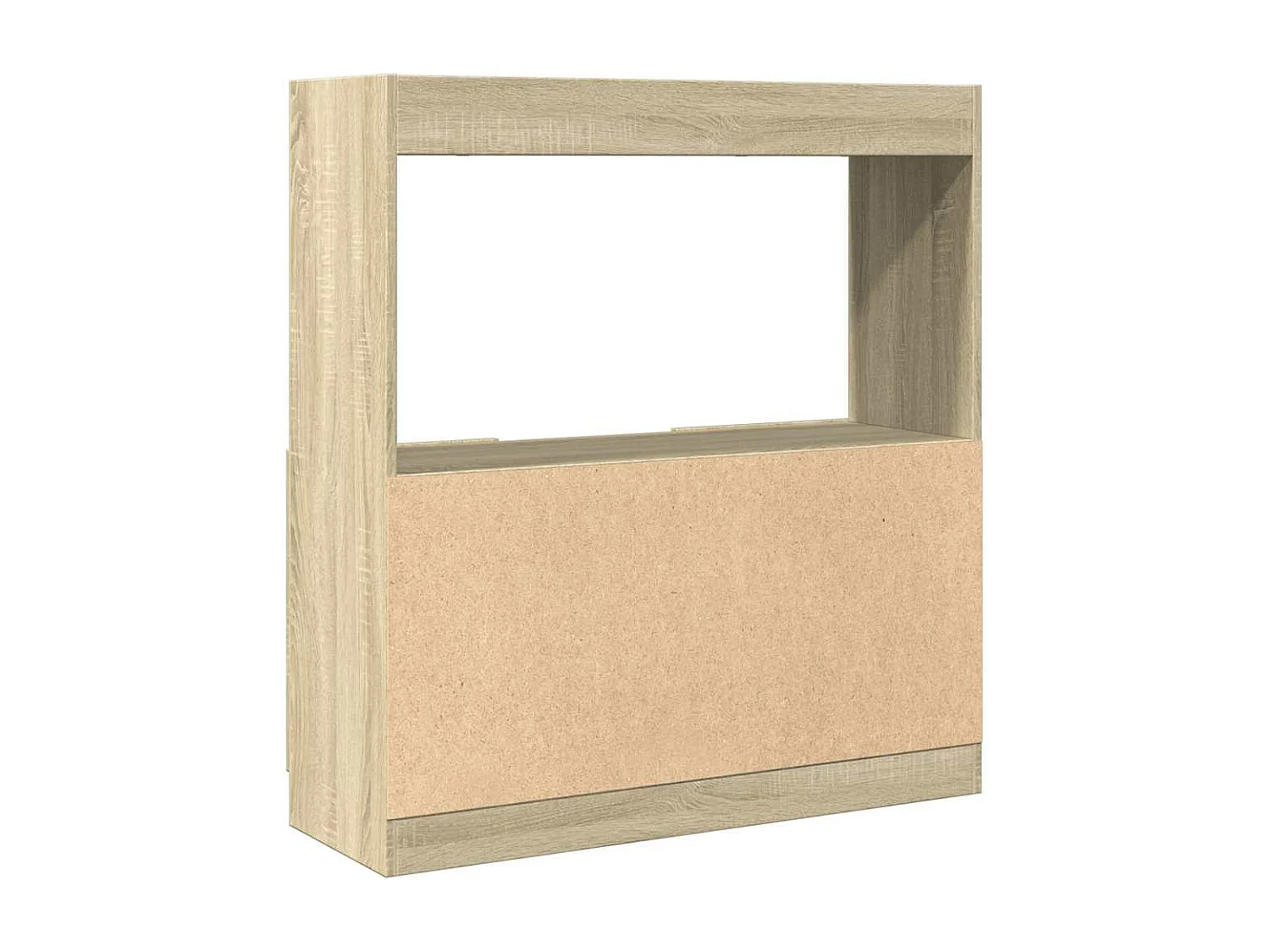 Credenza Rovere Sonoma 92x33x100 cm in Legno Multistrato