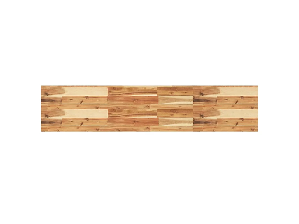 Étagère flottante 120x30x4 cm acacia massif finition à l'huile