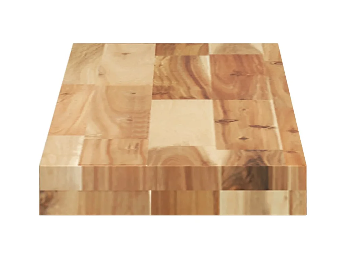 Étagère flottante 80x20x4 cm acacia massif finition à l'huile