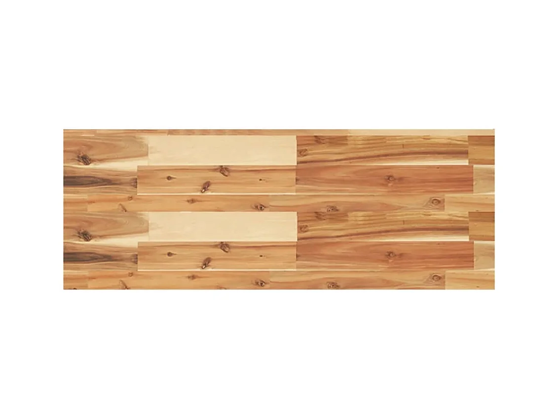 Schweberegale 4 Stk. 100x30x4 cm Massivholz Akazie Ölbehandelt