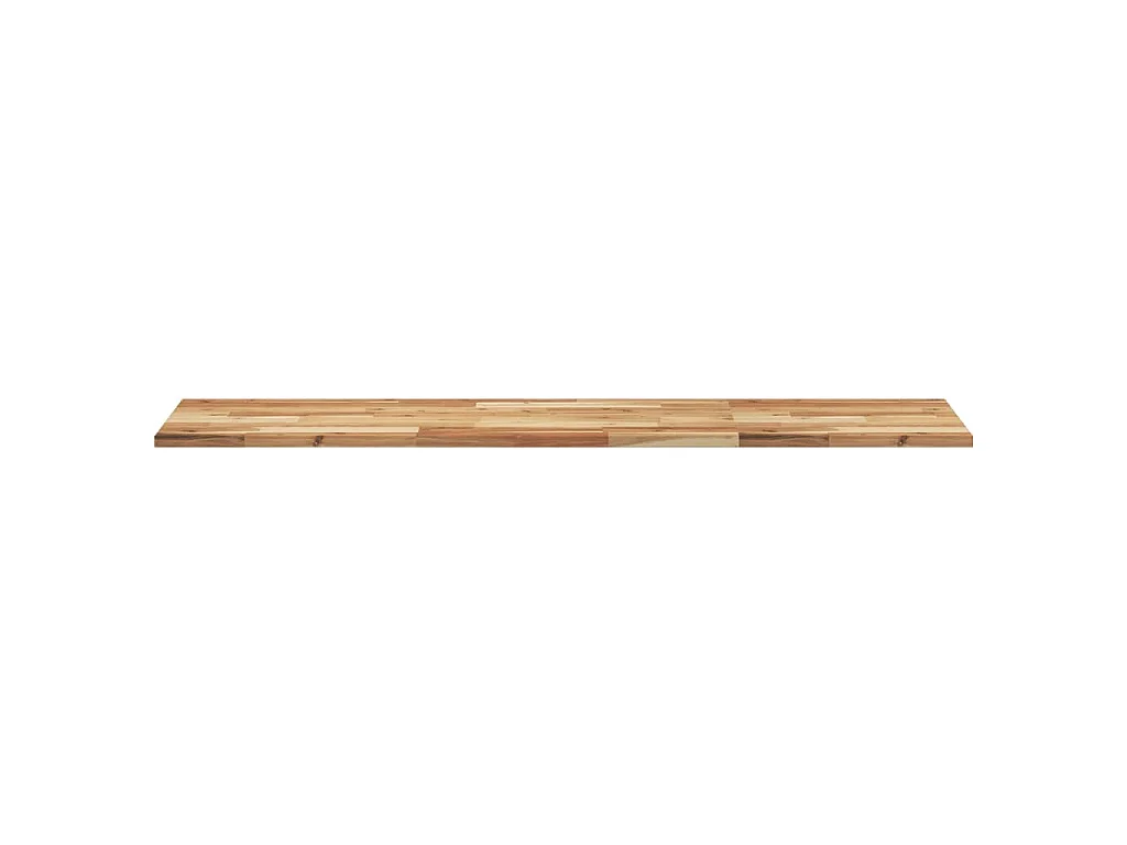 Wandschap zwevend olieafwerking 160x40x2 cm massief acaciahout