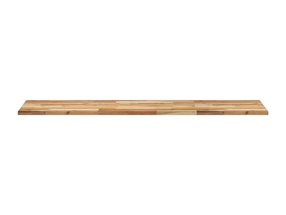 Étagères flottantes 4 pcs 140x40x2 cm acacia massif à l'huile