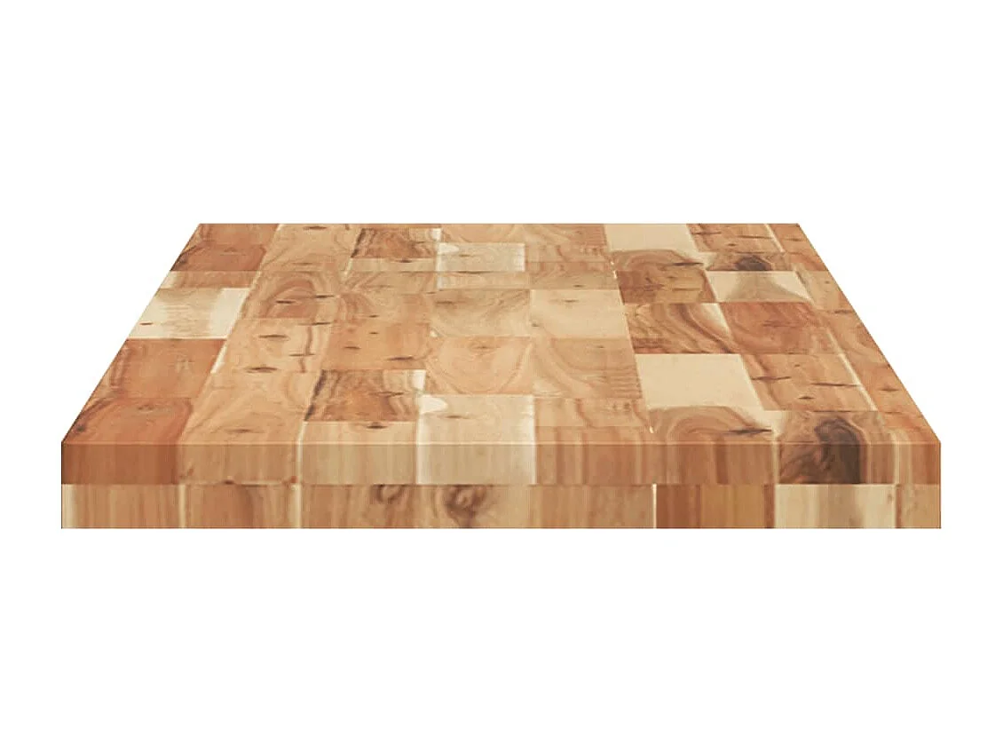 Wandschappen 3 st zwevend olieafwerking 160x40x4 cm acaciahout