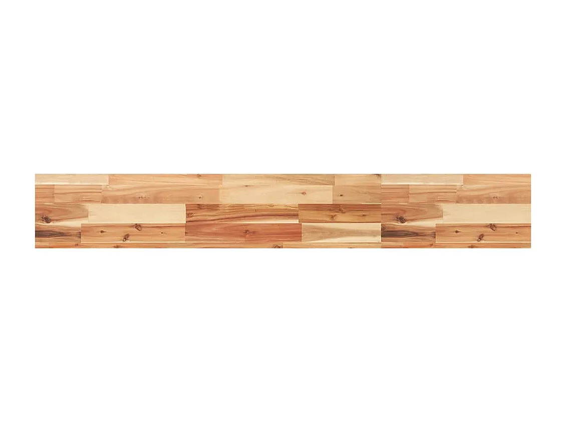 Étagères flottantes 3 pcs 120x20x4 cm acacia massif à l'huile