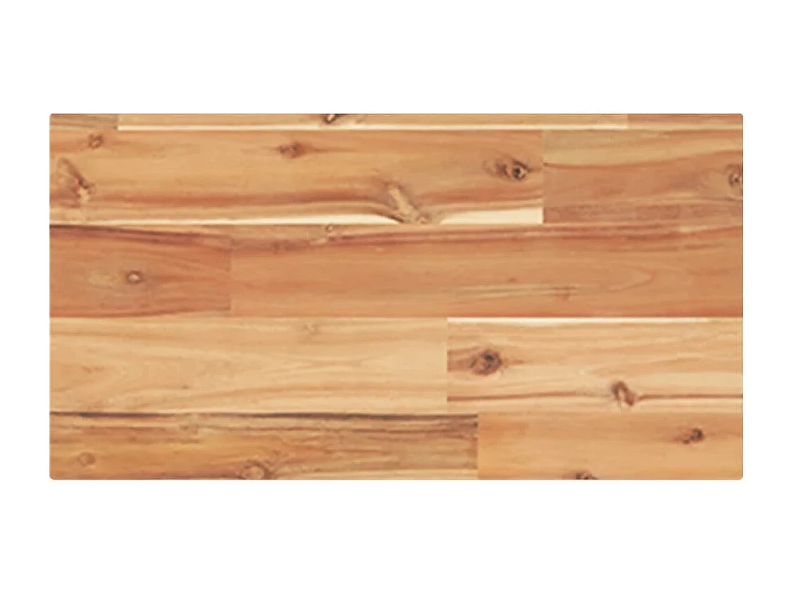 Étagères flottantes 4 pcs 60x20x2 cm acacia massif à l'huile