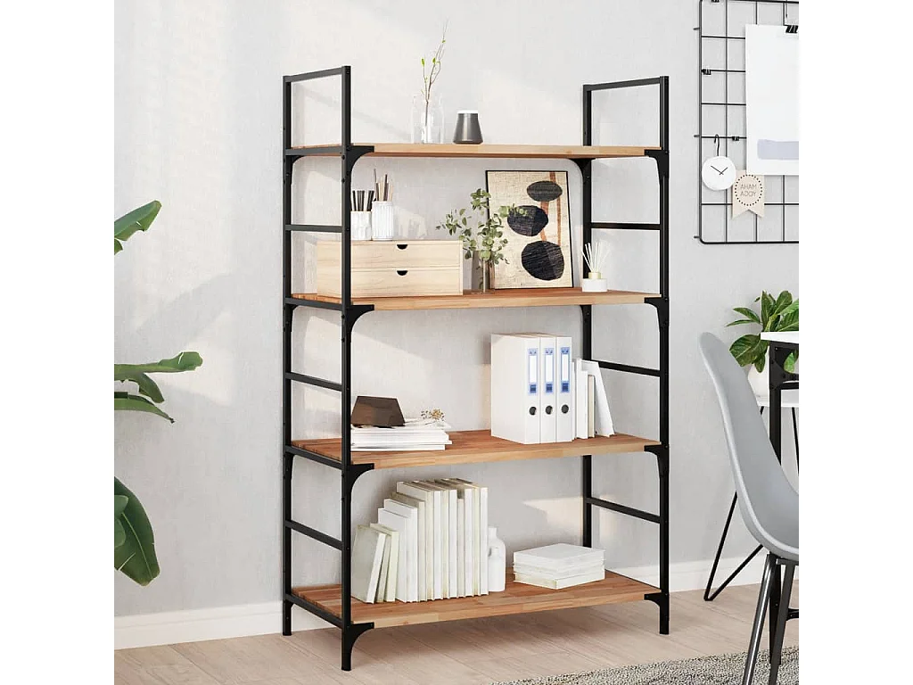 Schweberegale 2 Stk. 60x40x2 cm Massivholz Akazie Ölbehandelt