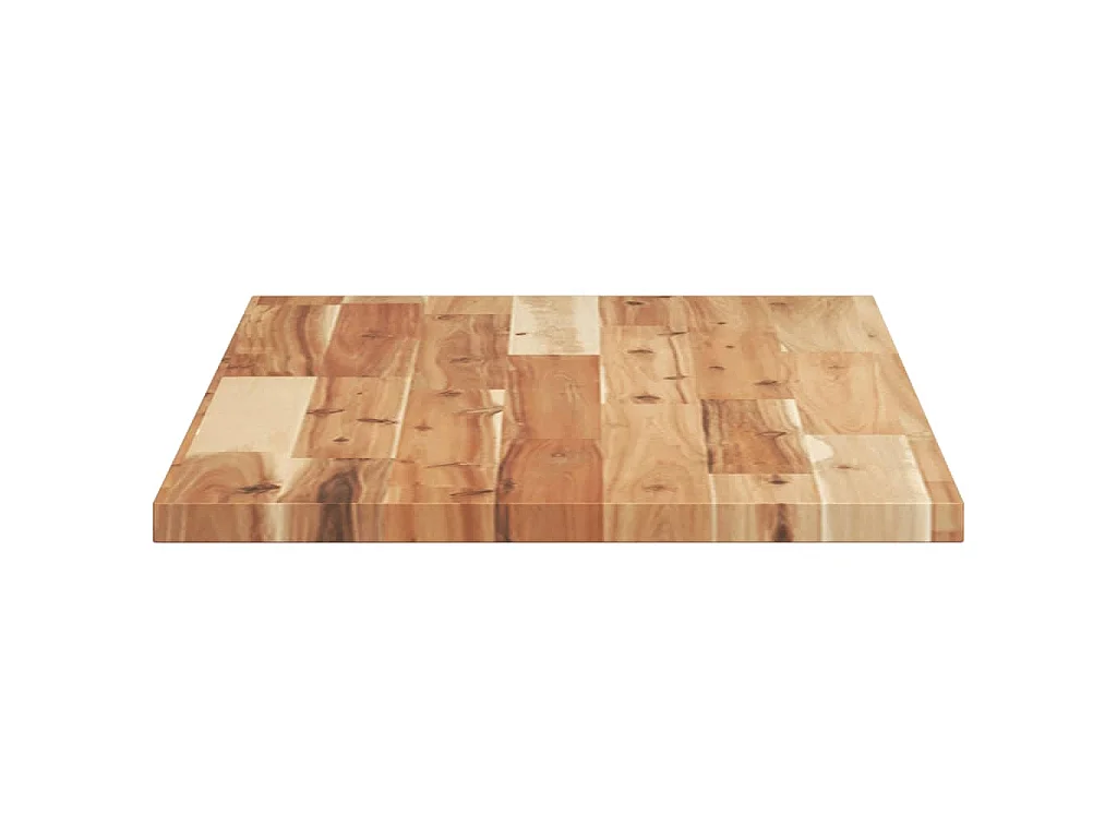 Étagères flottantes 2 pcs 60x40x2 cm acacia massif à l'huile