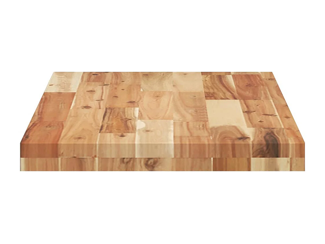 Étagère flottante 80x40x4 cm acacia massif finition à l'huile