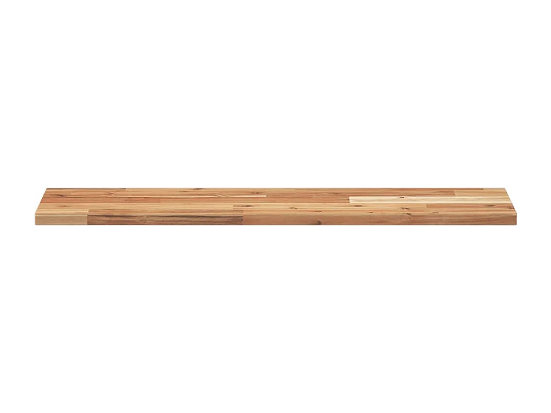 Étagères flottantes 3 pcs 100x20x2 cm acacia massif à l'huile