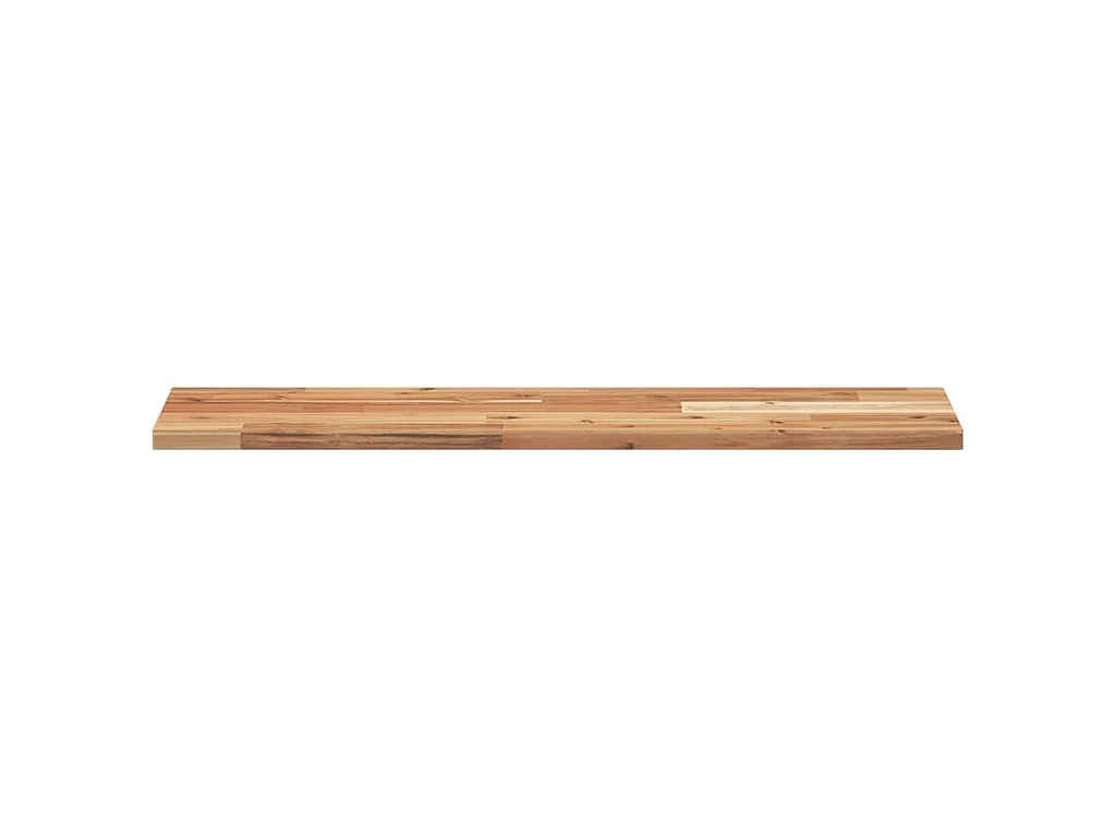 Étagères flottantes 3 pcs 100x20x2 cm acacia massif à l'huile