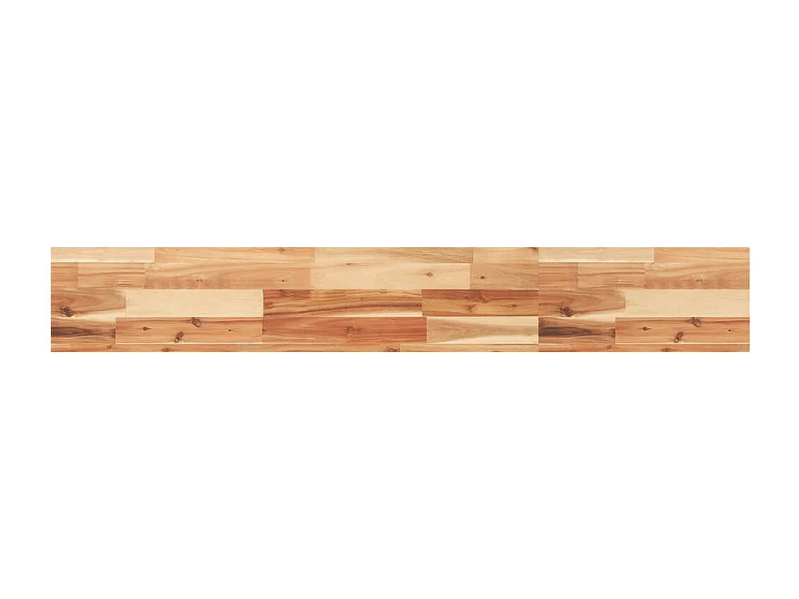 Mensole da Parete 4 pz 140x20x4 cm Legno Acacia Rifinito a Olio