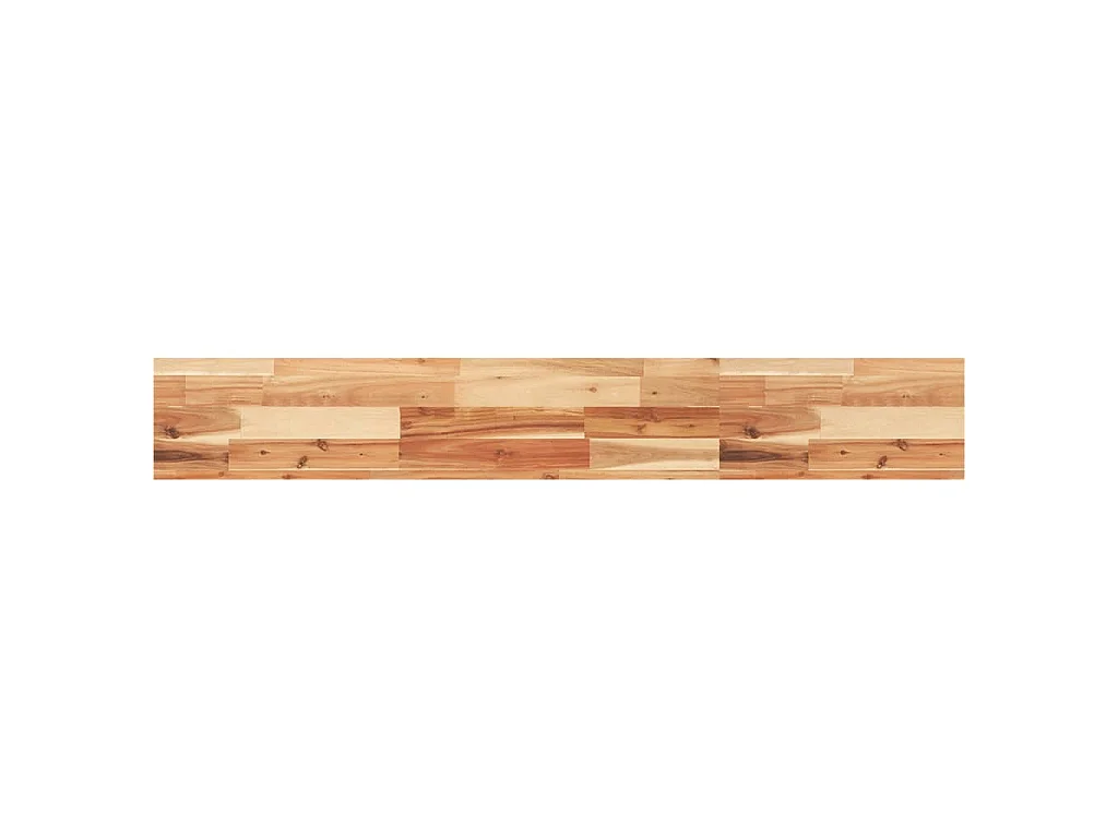 Schweberegale 4 Stk. 140x20x4 cm Massivholz Akazie Ölbehandelt