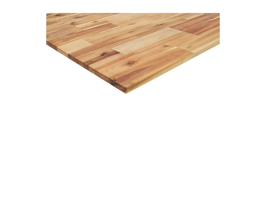 Schweberegal 120x40x2 cm Massivholz Akazie Ölbehandelt