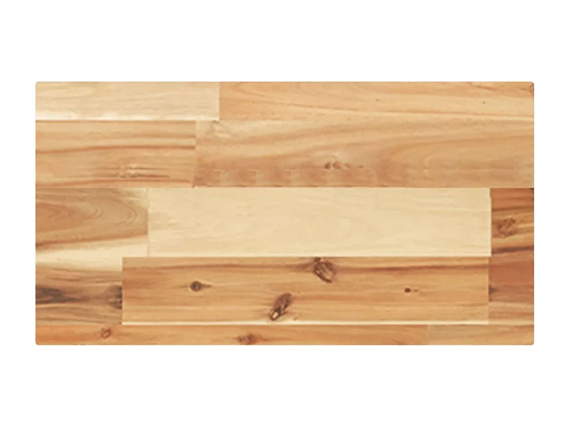 Étagères flottantes 3 pcs 60x20x4 cm acacia massif à l'huile