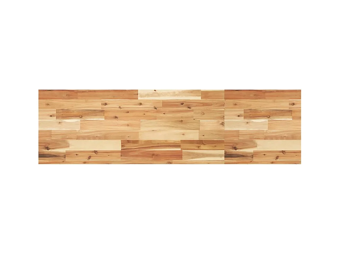 Schweberegale 4 Stk. 140x40x4 cm Massivholz Akazie Ölbehandelt