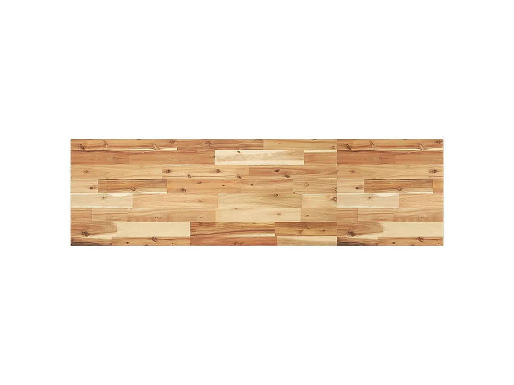 Schweberegale 3 Stk. 120x40x2 cm Massivholz Akazie Ölbehandelt