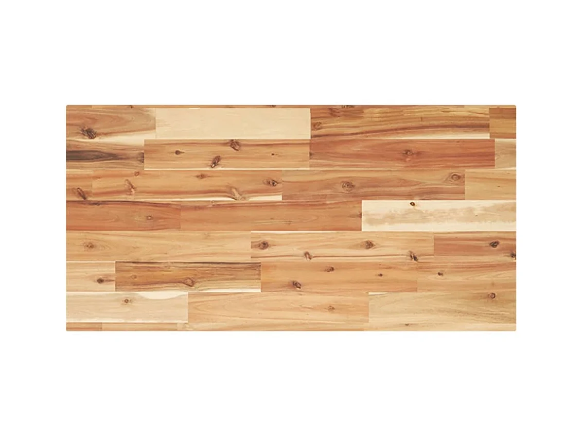 Schweberegal 60x40x2 cm Massivholz Akazie Ölbehandelt