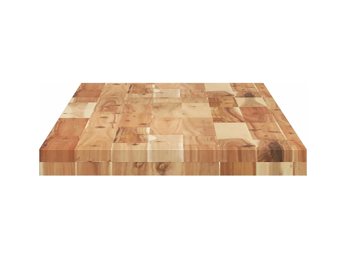 Étagère flottante 140x40x4 cm acacia massif finition à l'huile