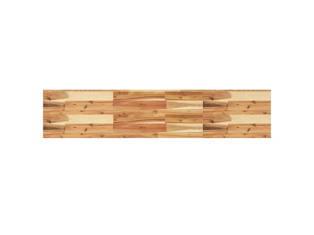 Schweberegale 4 Stk. 140x30x4 cm Massivholz Akazie Ölbehandelt