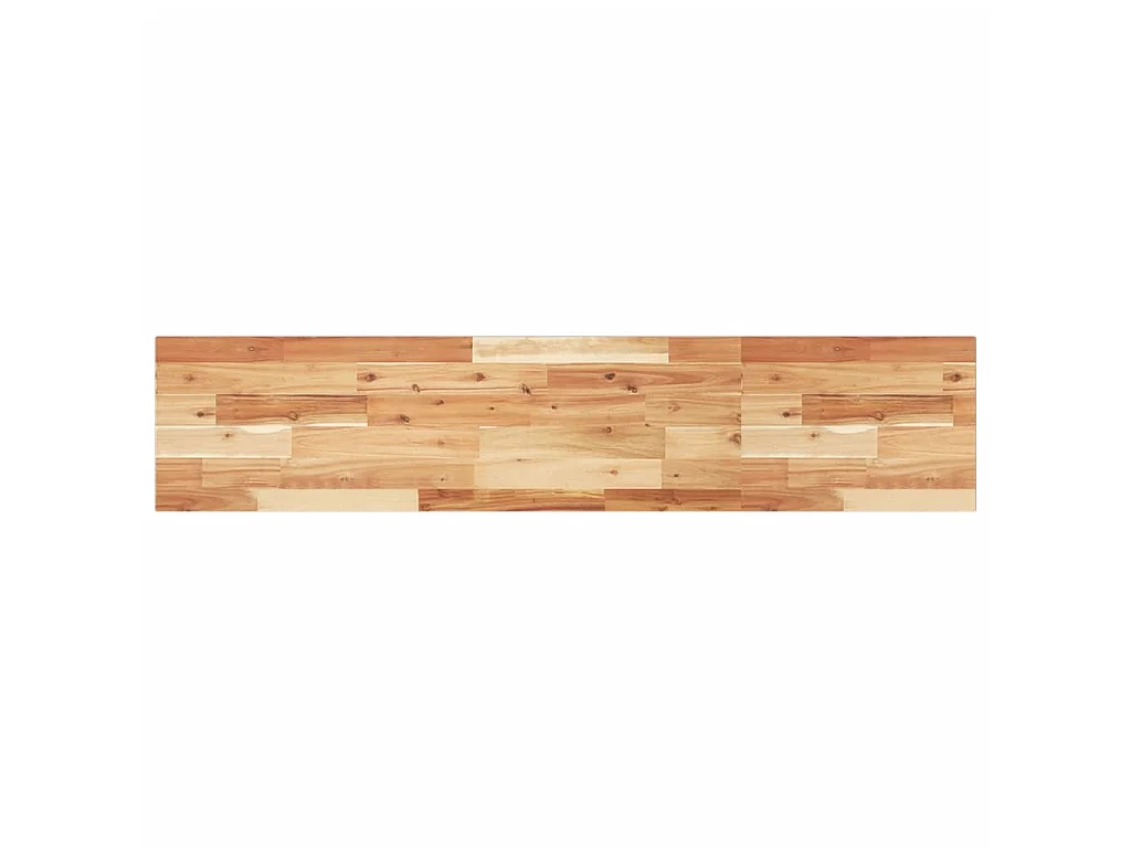 Étagère flottante 140x30x2 cm acacia massif finition à l'huile
