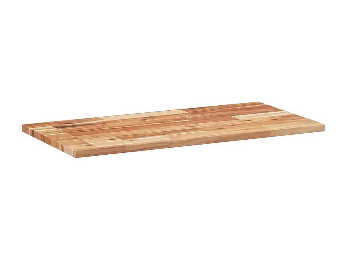 Étagères flottantes 4 pcs 100x40x2 cm acacia massif à l'huile