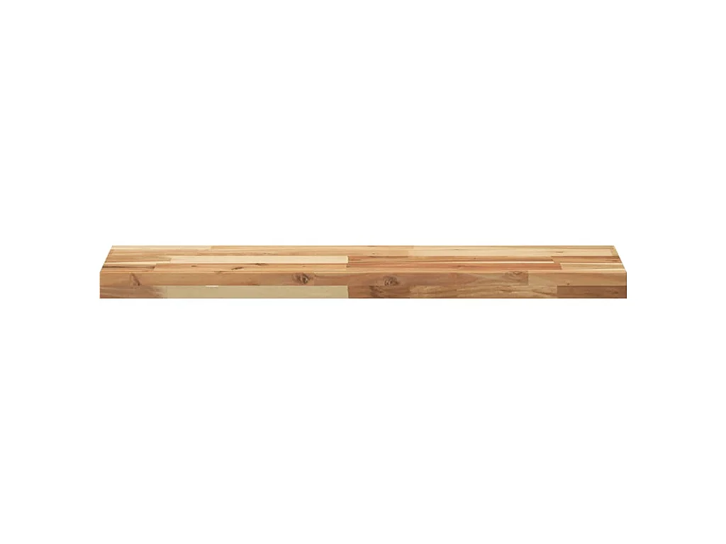 Schweberegale 4 Stk. 80x20x4 cm Massivholz Akazie Ölbehandelt