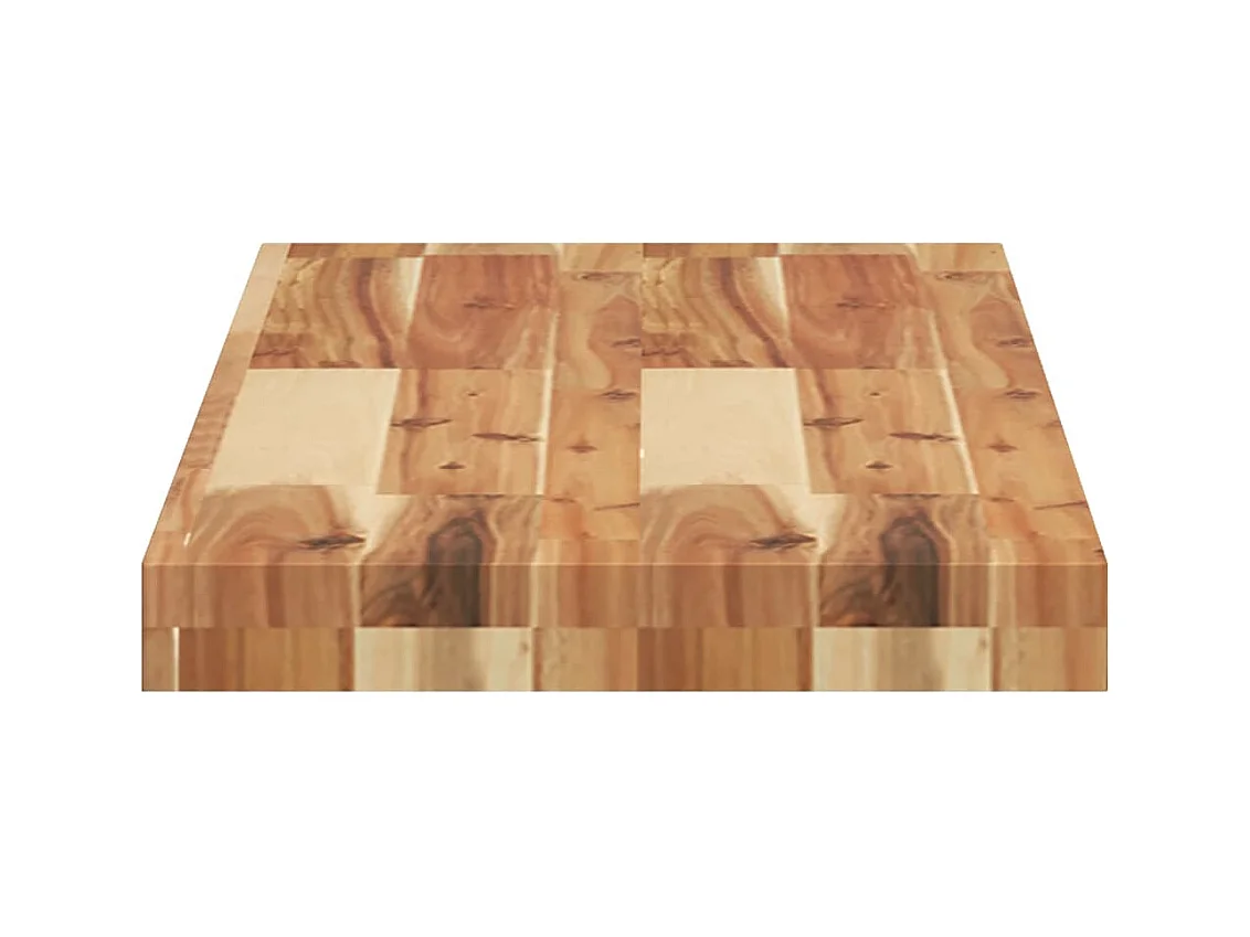 Étagère flottante 100x30x4 cm acacia massif finition à l'huile