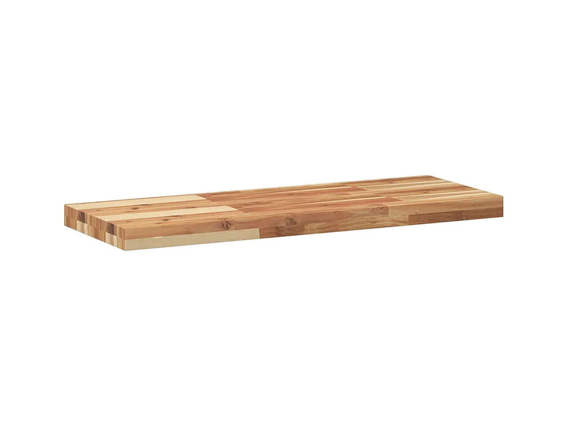 Étagère flottante 100x30x4 cm acacia massif finition à l'huile