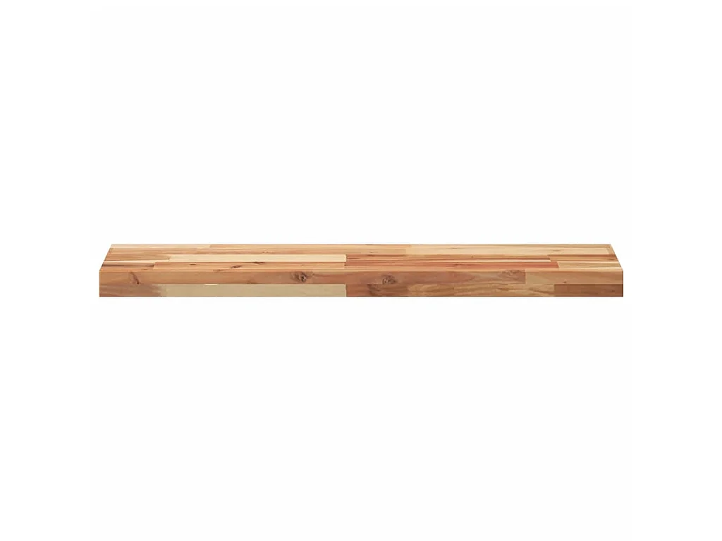 Mensole da Parete 4 pz 100x20x4 cm Legno Acacia Rifinito a Olio