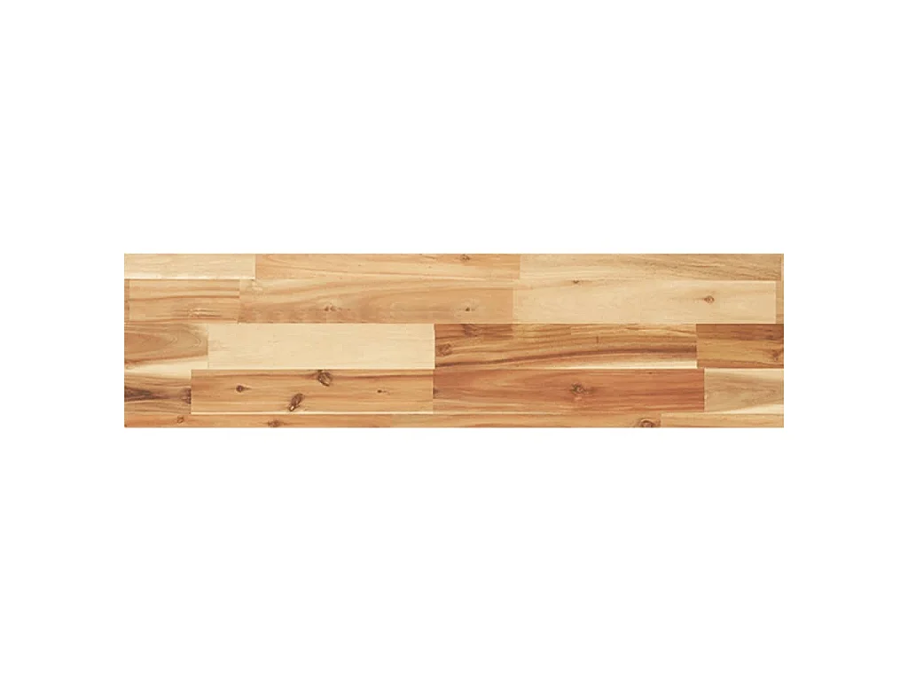 Mensole da Parete 4 pz 100x20x4 cm Legno Acacia Rifinito a Olio