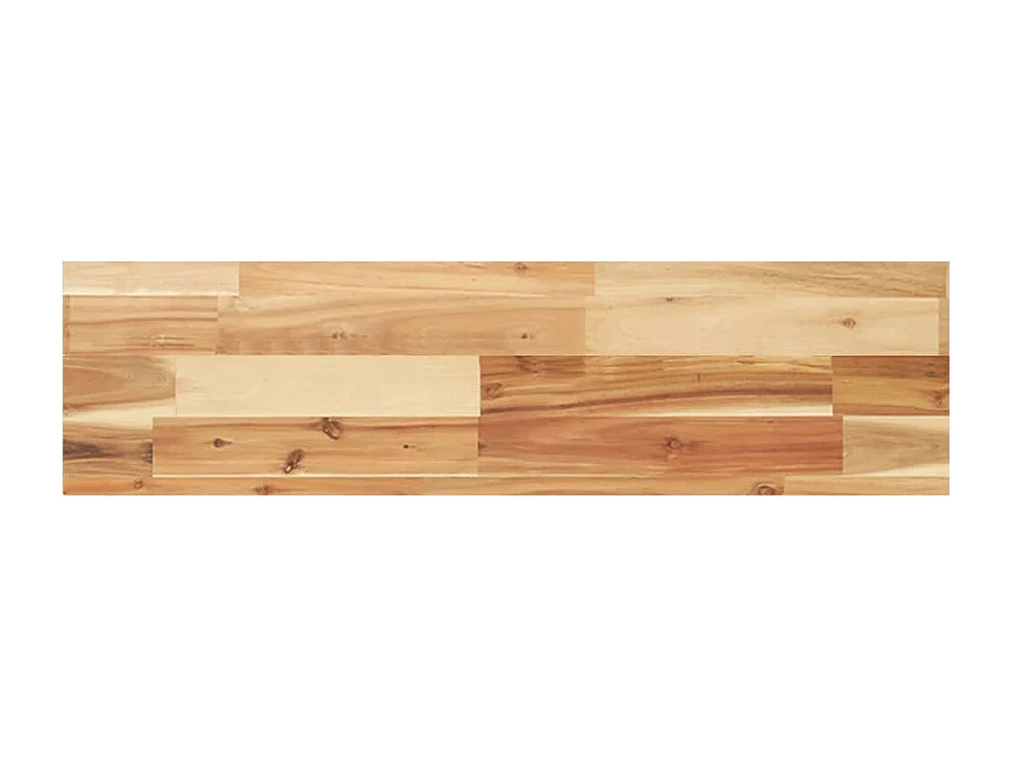Étagères flottantes 3 pcs 100x20x4 cm acacia massif à l'huile