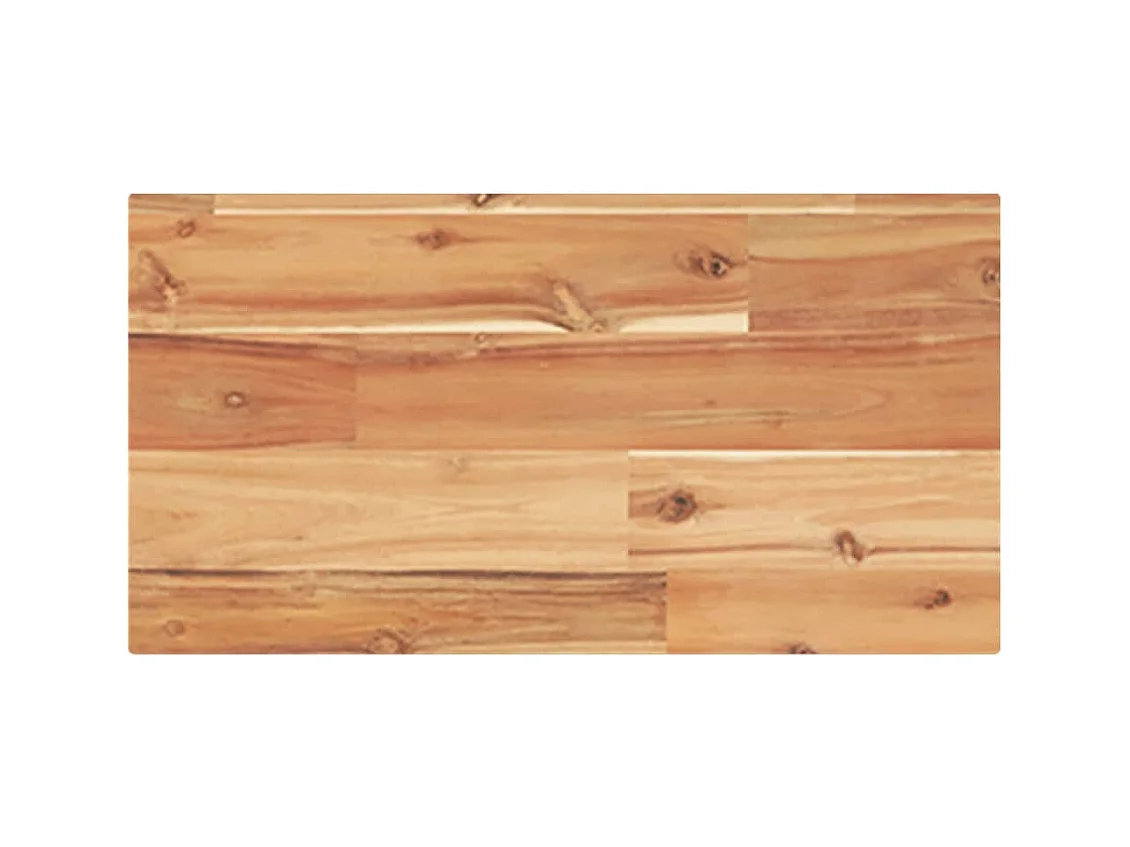 Étagères flottantes 3 pcs 40x20x2 cm acacia massif à l'huile