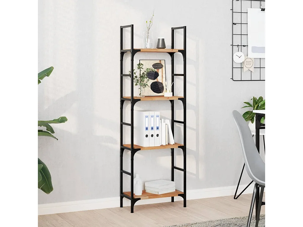 Schweberegal 60x20x2 cm Massivholz Akazie Ölbehandelt