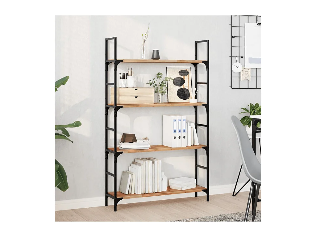 Étagères flottantes 3 pcs 80x20x2 cm acacia massif à l'huile