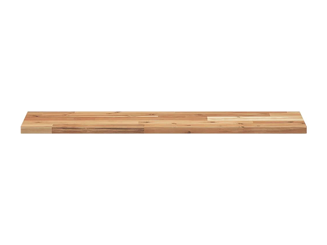 Mensole da Parete 3 pz 80x20x2 cm Legno Acacia Rifinito a Olio