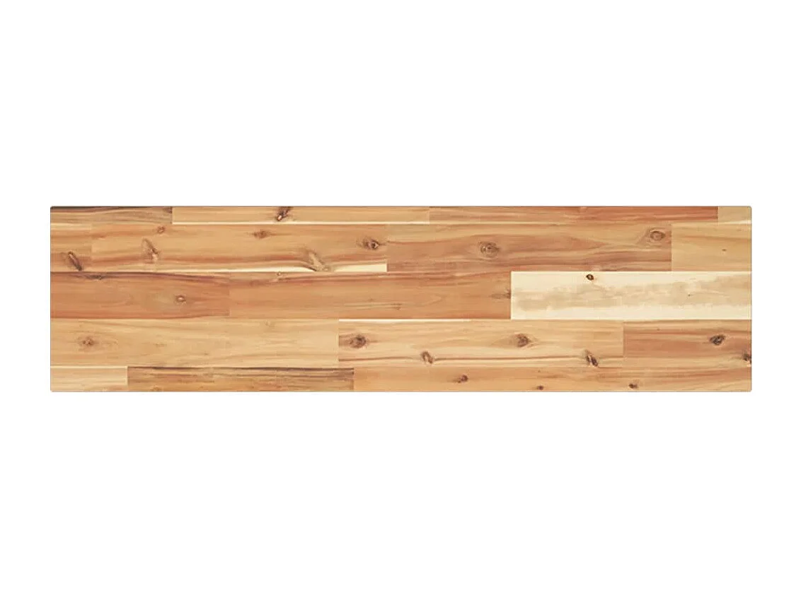 Mensole da Parete 3 pz 80x20x2 cm Legno Acacia Rifinito a Olio