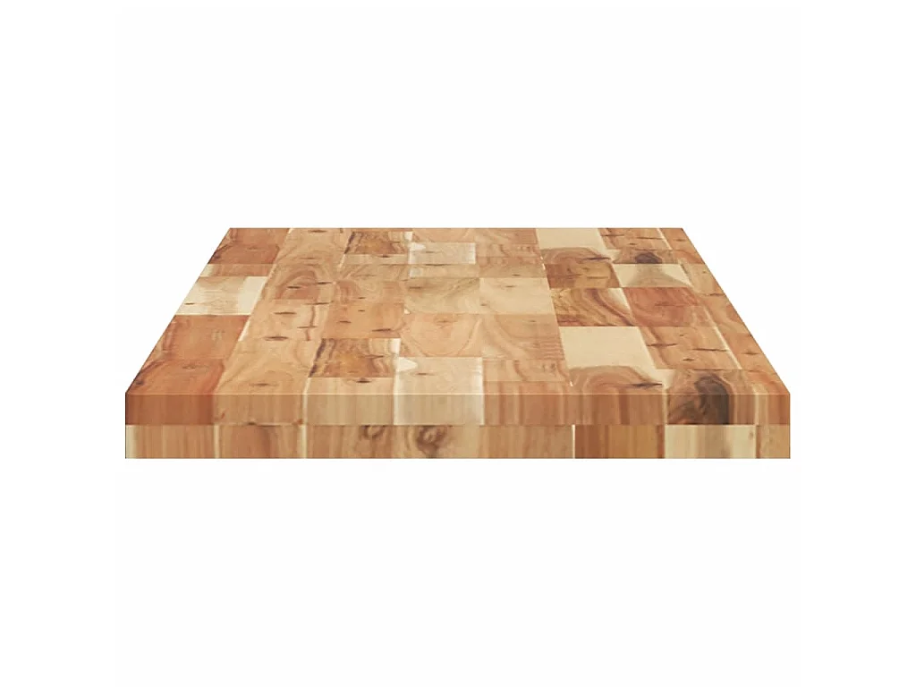 Wandschap zwevend olieafwerking 120x40x4 cm massief acaciahout