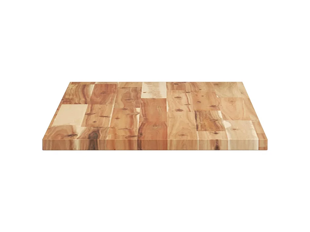 Prateleira flutuante 100x40x2cm acácia maciça acabamento a óleo