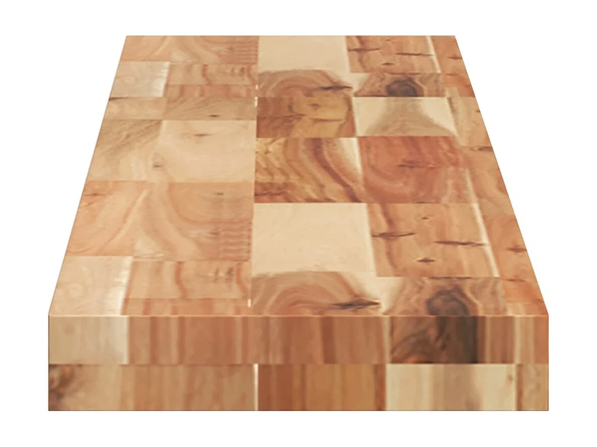 Étagère flottante 160x20x4 cm acacia massif finition à l'huile