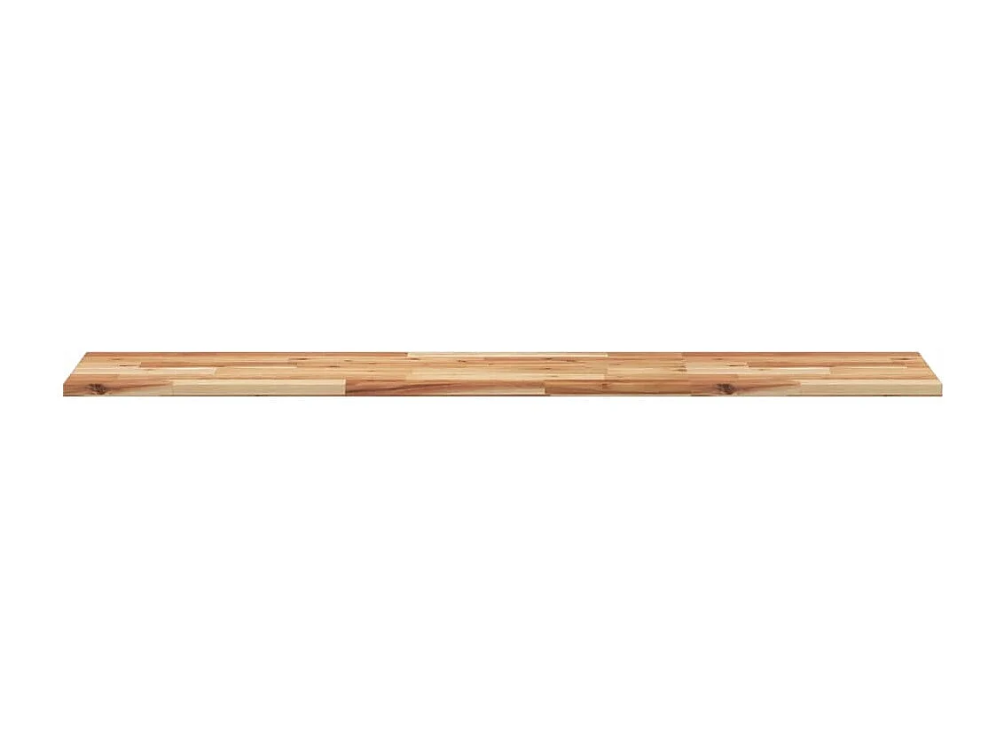 Étagères flottantes 2 pcs 160x30x2 cm acacia massif à l'huile